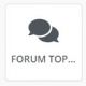 Forum Topics icon